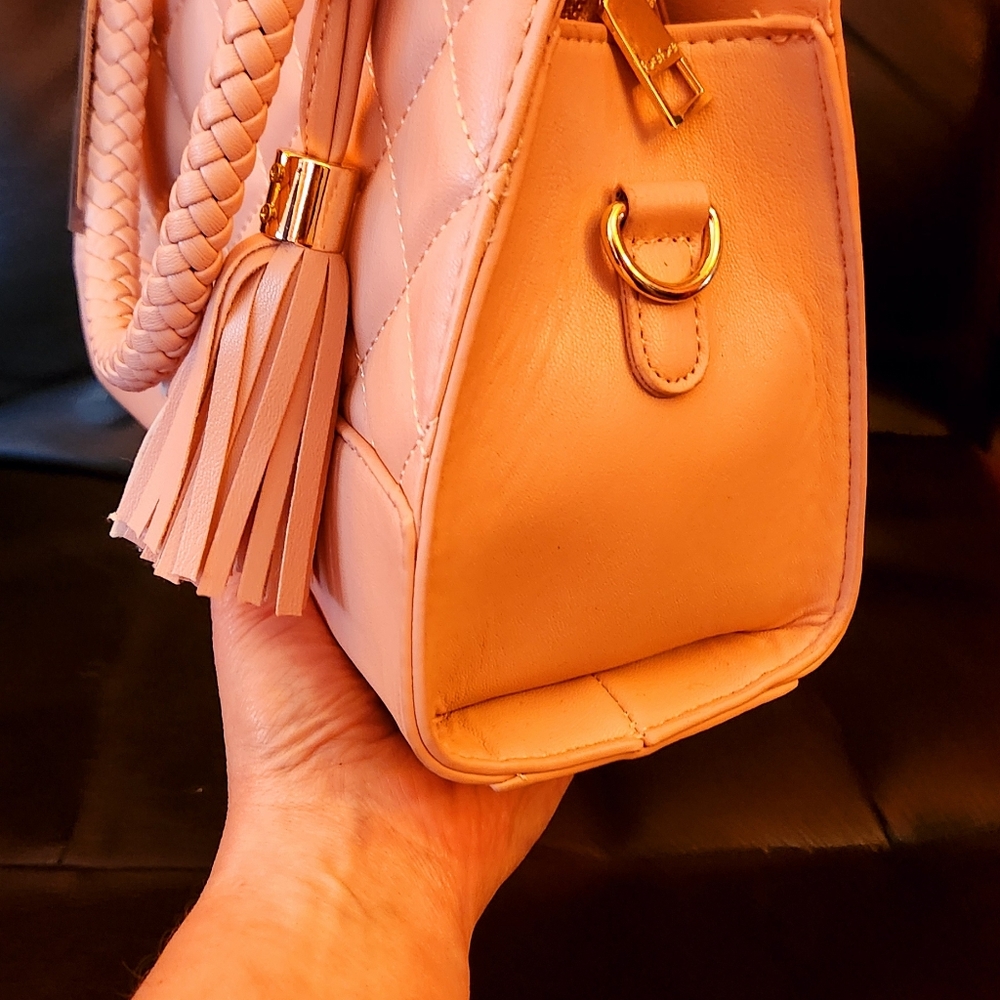 Bebe Winnie Mini Shopper Crossbody Bag - NWT - Picture 7 of 11